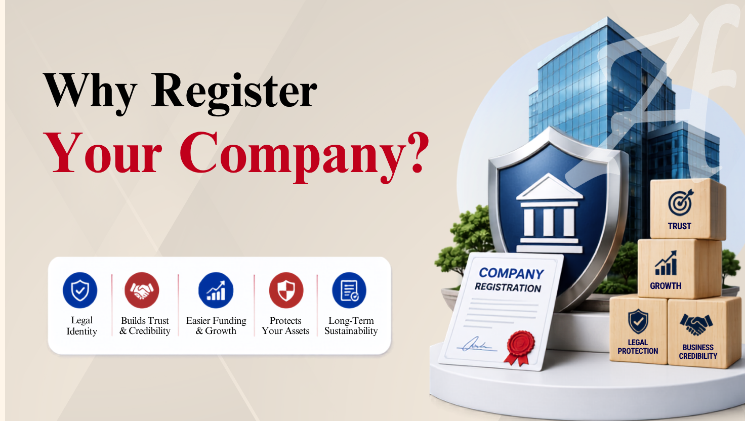Key benefits and advantages of company registration for business growth and asset protection.